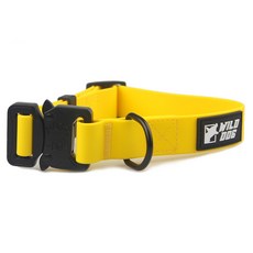 WILD DOG 狗狗防水金屬項圈, 1個, 黃色