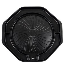 Estina 八角綜合烤盤 狂野黑, 40.5cm, 1個