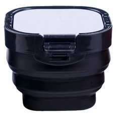 Kohimo 多用途美術水彩水桶調色盤 4W180, 黑色