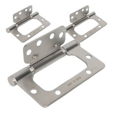 ALLGORR Bemjin Hardware門用不鏽鋼簡易鉸鍊, 3個