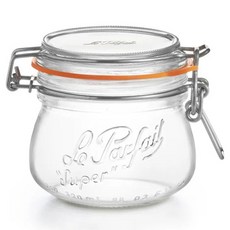 르파르페 슈퍼자 유리 밀폐용기, 250ml, 1개