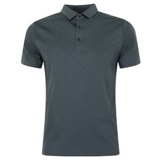 FERRA US 男士素色柔軟翻領彈性高爾夫球衫 CTM4LU2091