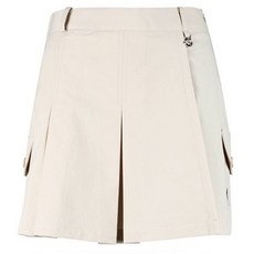 女款過肩百褶裹身裙短褲 YD4S207W