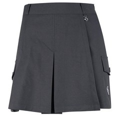 luxgolf 女款Yoke皺褶包裙式短褲 YD4S207W