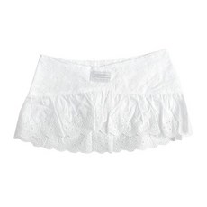 GowoonGolf 花朵蕾絲遮陽帽, 1個, 白色