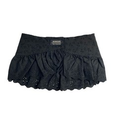 GowoonGolf 花朵蕾絲遮陽帽, 1個, 黑色