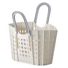 Aromates 可折疊壁掛式善用空間洗衣籃, 白色