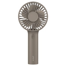 카프 휴대용 코드리스 C타입 핸디선풍기, KF-HF303, 브라운