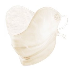 Gaya Golf 水晶U 夏季涼感口罩, 1個, 象牙白