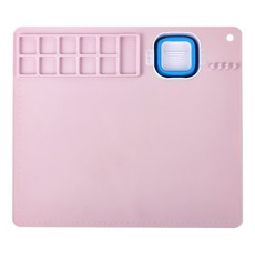 Kohimo多功能美術調色盤 塵土綠 4W189, 粉色, 1個