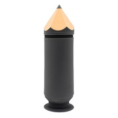 Khohimo 鉛筆造型矽膠筆袋, 1個, 灰色