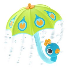 Yookidoo 旋轉孔雀雨傘 40223, 綠色, 1個