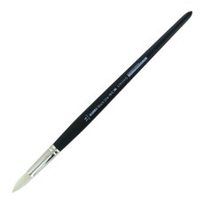 쿰 유화 아크릴 전용 블랙라인 브러시 환붓, 16호, 1개