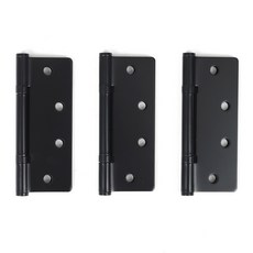 ALLGORR 凡辰五金 4030 半蓋鉸鏈 黑色, 3個