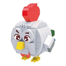 반바오 십이지신 블록 BT802, 통통한 암닭(BT802-10), 1개