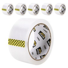 델리 물류용 박스 테이프 48mm x 91.5m EA319 6p, 1개