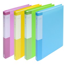 ECO Chungwoon PP 透明文件夾 20頁 A4, 隨機出貨, 4個