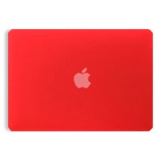 애니클리어 맥북 에어13 M2 하드케이스, 무광레드, 1개