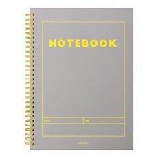 포포팬시 포인트 컬러노트, 그레이, 1권