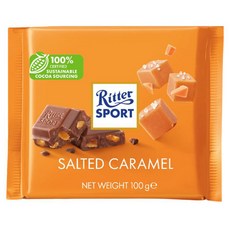 리터스포트 솔티드 카라멜 초콜릿, 100g, 1개