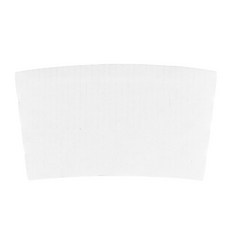 백색 무지 일회용 컵홀더 330ml 380ml 겸용, 1개입, 100개