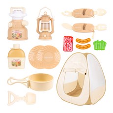 aguard 兒童露營扮家家酒帳篷組, 混合顏色