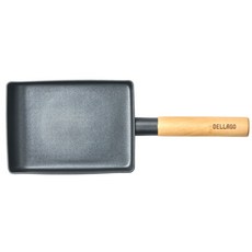 dellago Wood IH 黑色玉子燒平煎鍋 小型, 1個, 18cm