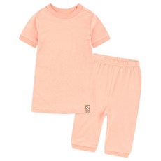 밀크마일로로 아동용 로로 반팔 내의 상하세트