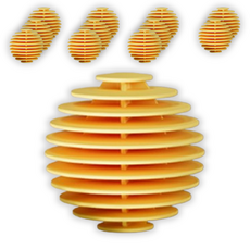 Aromates 家用防纏繞護衣洗衣球 小型 12入組, 隨機出貨, 1套