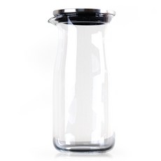디에이트 클리어 스텐뚜껑 냉장고 내열유리 물병, 혼합색상, 750ml, 1개