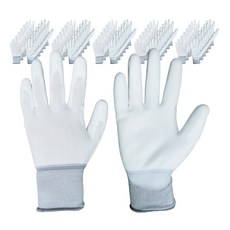 GUARDMAN PU 手掌塗層手套, 50套, 白色