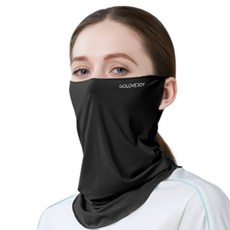 GOLOV.EJOy 運動涼感冰絲面罩 CTY-007, 黑色