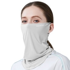 GOLOV.EJOy 運動涼感冰絲面罩 CTY-007, 淺灰色