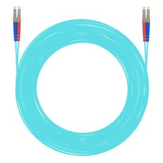 NEXTU 10G OM3 多模 LC-LC 光纖跳線 光纖跳線 NEXT-LL3, 30m, 1個, 水藍色(NEXT-LL330MM-10G)