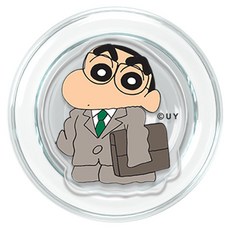 짱구는못말려 코스튬짱구 아크릴 맥세이프 스마트톡, 회사원짱구, 1개