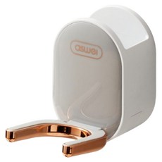 居家女王 免打孔理線吹風機支架, 1個, 灰色