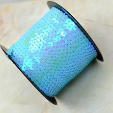 반짝이 줄 스팽글, 심포니 스카이블루, 1개