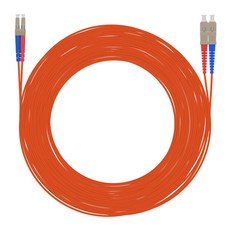 NEXTU 多模 LC-SC 光纖跳線 光纖跳接線 NEXT-LS240MM, 40m, 1個, 橘色