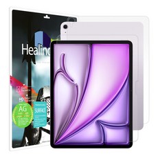 힐링쉴드 저반사 태블릿 강화유리필름 + 후면 세트