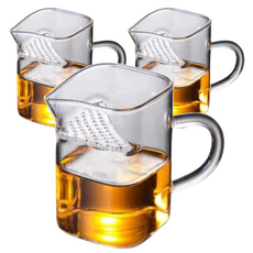 Shurenko耐熱玻璃冰箱水桶, 250ml, 單色, 3個