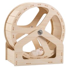 Lanboer 倉鼠低噪音滾輪 L, 1個, 木質