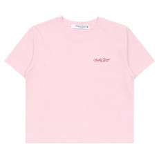 테디베어 여성용 통기성 베이직 로고 반팔 티셔츠 TBONHSD20008