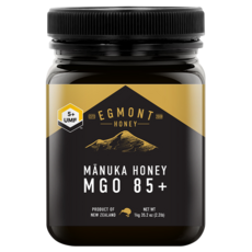 egmonthoney UMF 5+ MGO 85+ 麥盧卡蜂蜜, 1個, 1kg