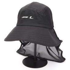 LECAF 男女通用遮陽帽 LE4C106BLK, 黑色, 單一商品