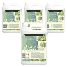 ESTESOPHY 按摩水溶性水溶性茉莉花油, 5L, 4個