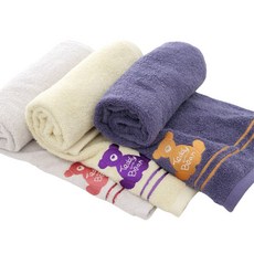 TR테디베어 싱글테디 연사 세면타월 130g 30수 면사, 3개, 랜덤발송