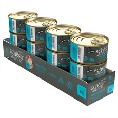 스케지어 어덜트 고양이 쉐지애 애프터다크 홀푸드브로스 주식캔, 닭, 80g, 12개