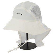 LECAF 男女通用遮陽帽 LE4C106WHT, 白色
