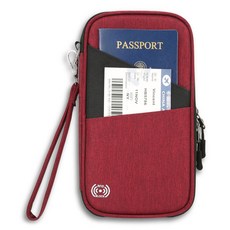 벨리안 RFID 차단 안티스키밍 티켓 여권 케이스