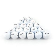 Volvik 白色高爾夫球 二手球 A+ 42.67mm, 1個, 白色(隨機出貨), 20入